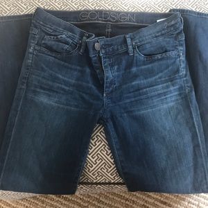 GOLDSIGN AG Frontier low-rise straight ankle Jeans